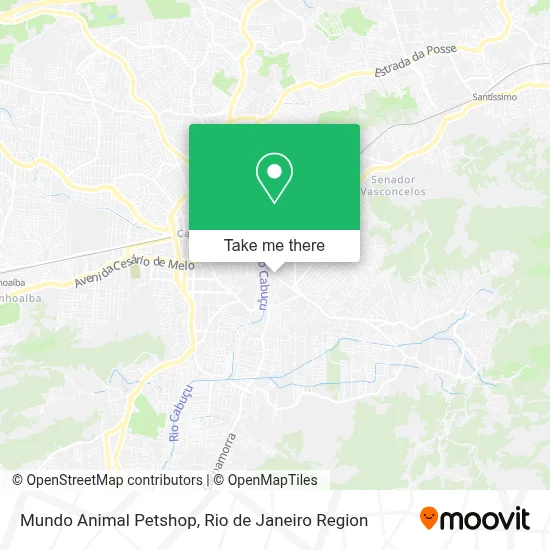Mundo Animal Petshop map