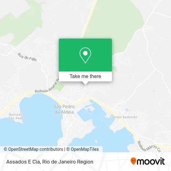 Assados E Cia map