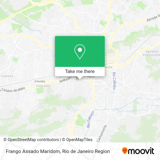 Frango Assado Maridom map