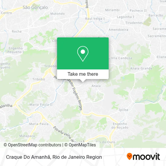Craque Do Amanhã map