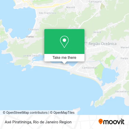 Axé Piratininga map