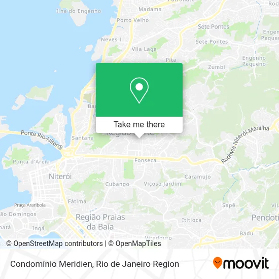 Condomínio Meridien map