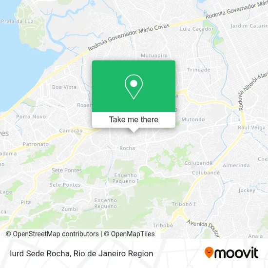 Iurd Sede Rocha map