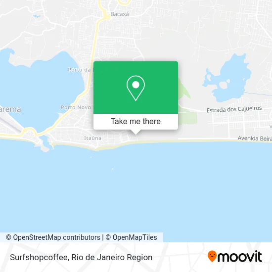 Surfshopcoffee map