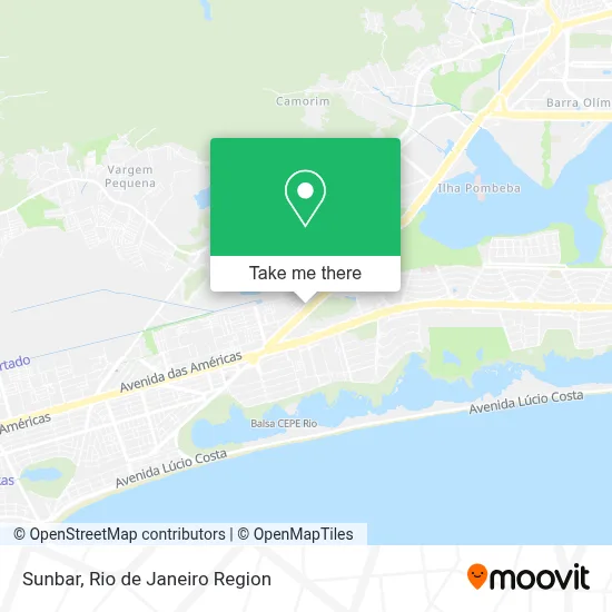 Sunbar map