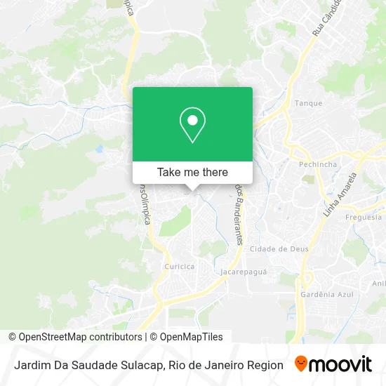Jardim Da Saudade Sulacap map