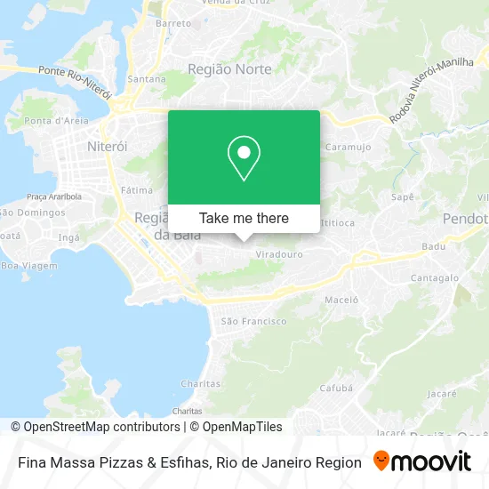 Fina Massa Pizzas & Esfihas map