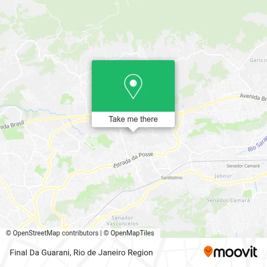 Final Da Guarani map