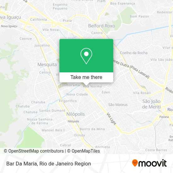 Bar Da Maria map