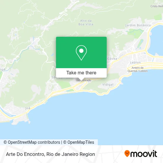 Arte Do Encontro map