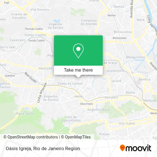 Oásis Igreja map