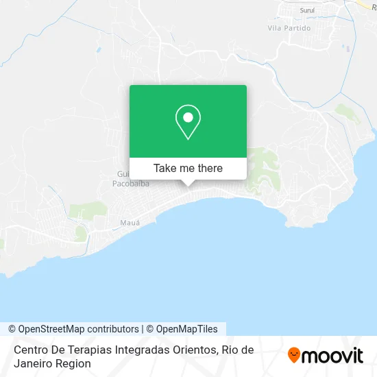 Centro De Terapias Integradas Orientos map