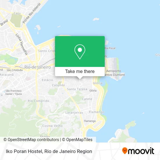 Iko Poran Hostel map