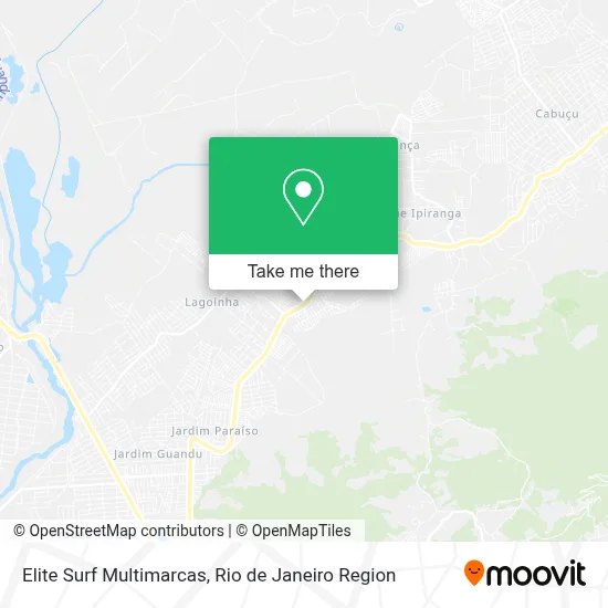 Elite Surf Multimarcas map
