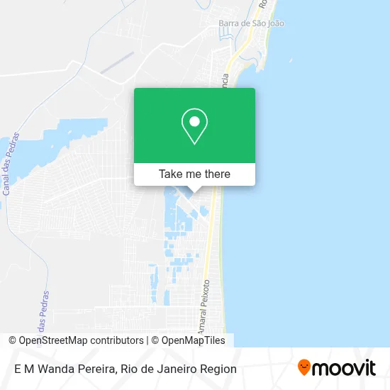 E M Wanda Pereira map