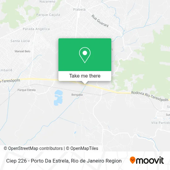 Ciep 226 - Porto Da Estrela map