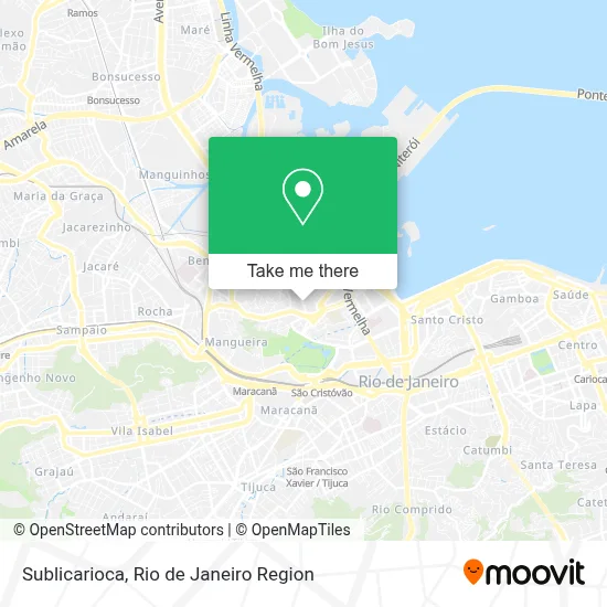 Sublicarioca map