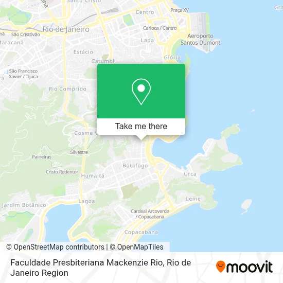 Faculdade Presbiteriana Mackenzie Rio map