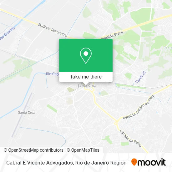 Cabral E Vicente Advogados map