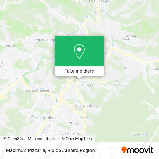 Maximu's Pizzaria map