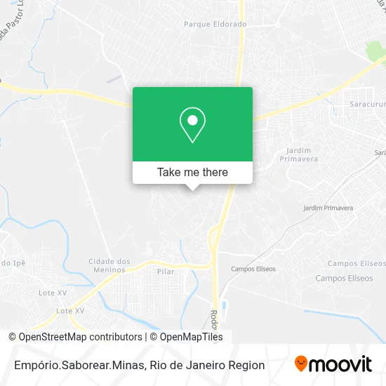 Empório.Saborear.Minas map
