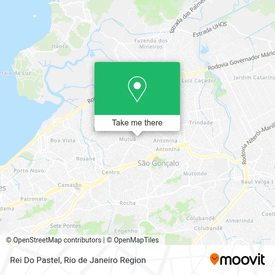 Rei Do Pastel map