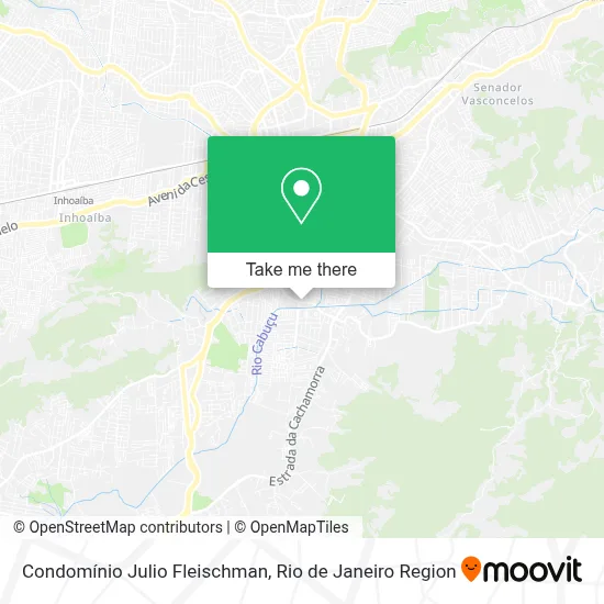 Condomínio Julio Fleischman map