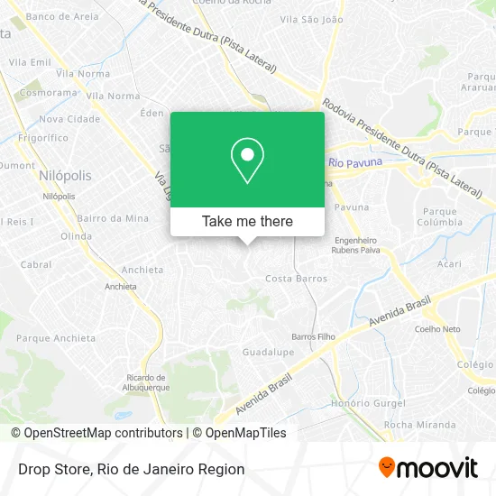 Drop Store map