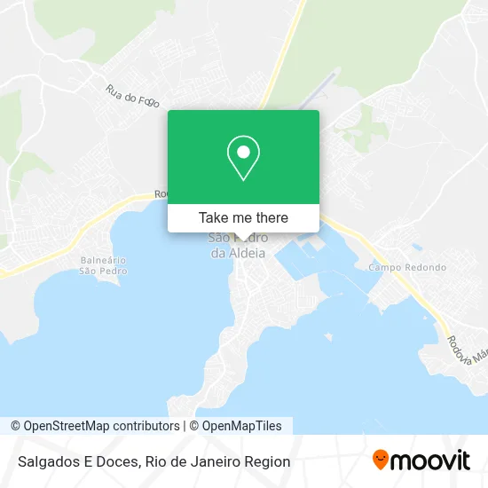 Salgados E Doces map