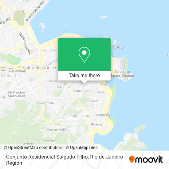 Conjunto Residencial Salgado Filho map