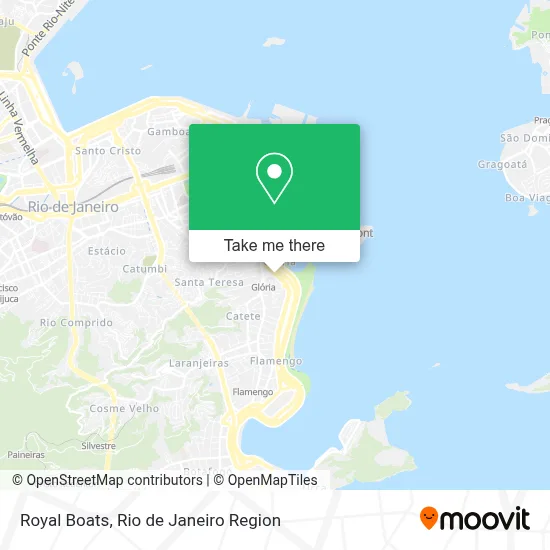 Royal Boats map
