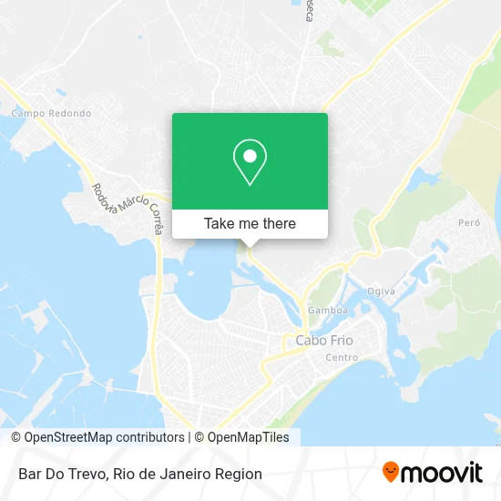 Bar Do Trevo map