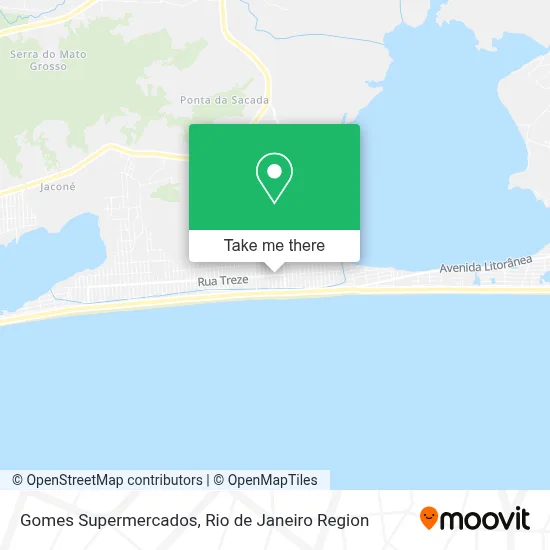 Gomes Supermercados map
