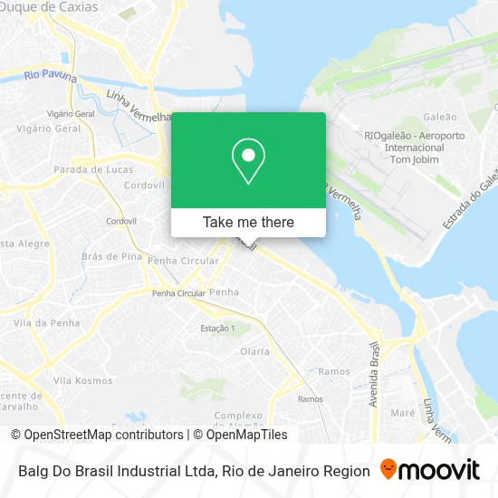 Balg Do Brasil Industrial Ltda map
