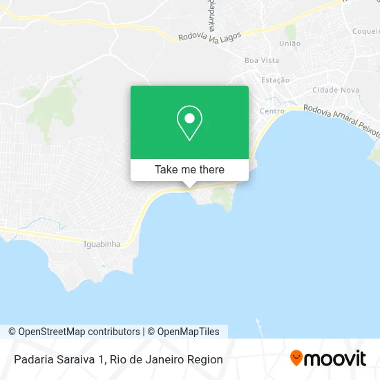 Padaria Saraiva 1 map