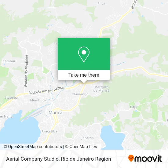 Aerial Company Studio map