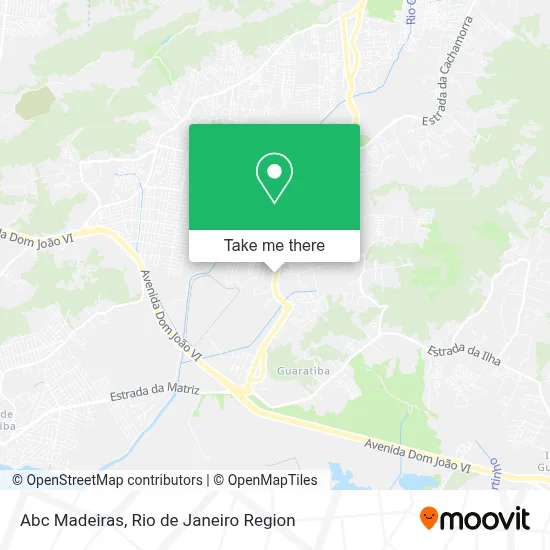 Abc Madeiras map