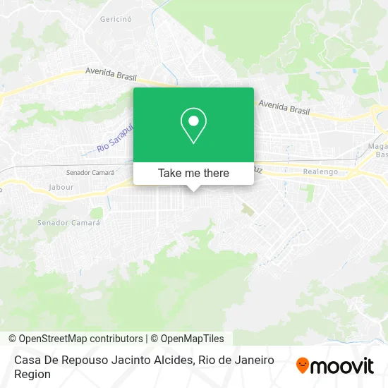 Casa De Repouso Jacinto Alcides map