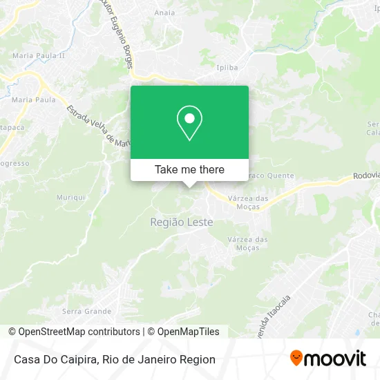 Casa Do Caipira map