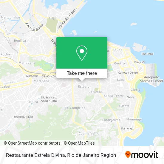 Restaurante Estrela Divina map