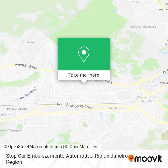 Stop Car Embelezamento Automotivo map