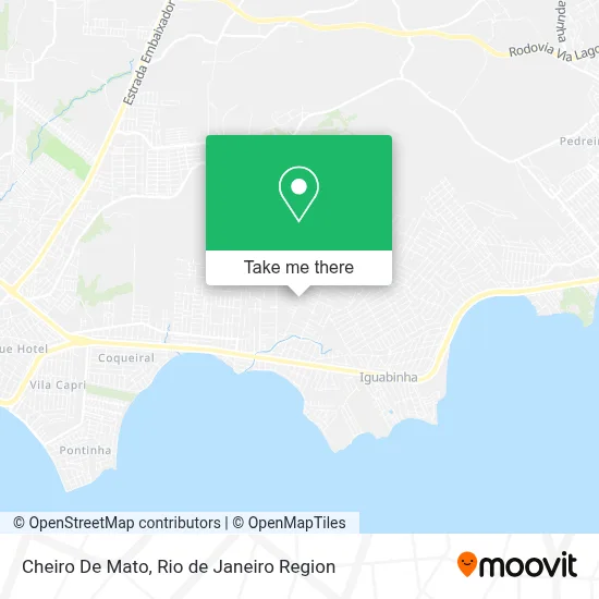 Cheiro De Mato map