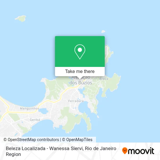 Beleza Localizada - Wanessa Siervi map