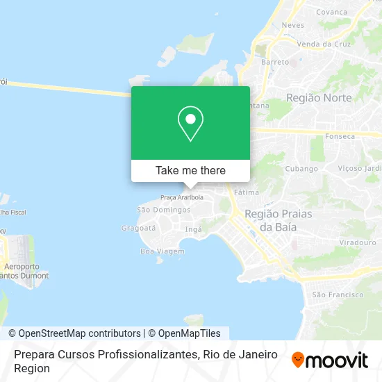 Prepara Cursos Profissionalizantes map