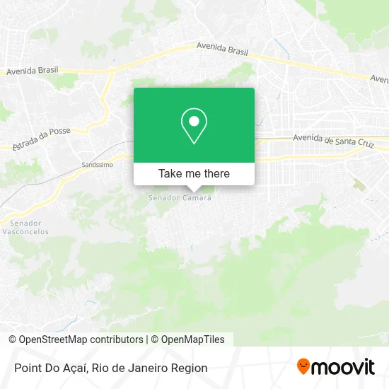 Point Do Açaí map