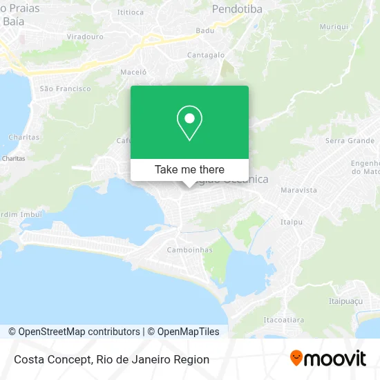 Costa Concept map