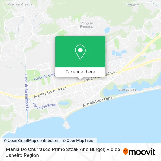 Mania De Churrasco Prime Steak And Burger map