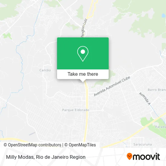 Milly Modas map