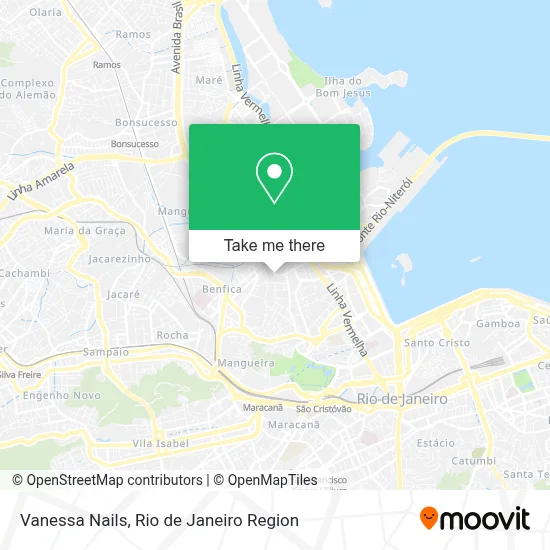 Vanessa Nails map