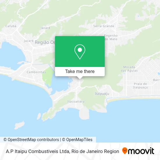 A.P Itaipu Combustiveis Ltda map